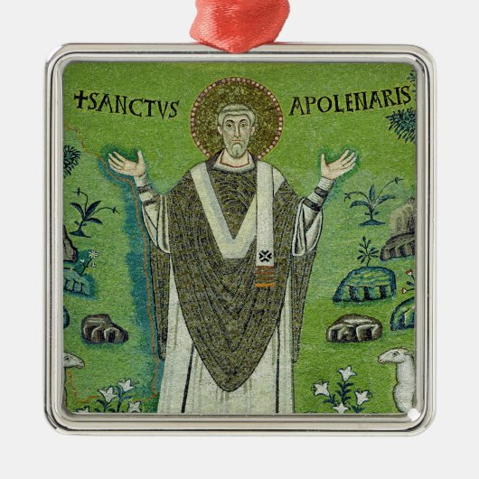 St. Apollinare メタルオーナメント (正面)