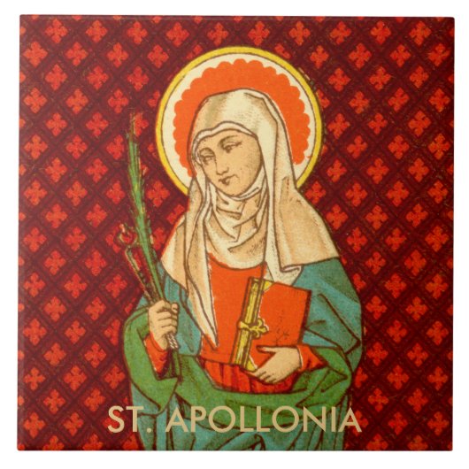 St. Apollonia (VVP 001) セラミックタイル #1 (正面)