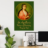 St. Apolonia (BLA 001) 24"x36"ポスター#1 ポスター (ホームオフィス)