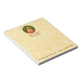 St. Apolonia (BLA 001) 5.5"x6"Vert (スタイル#1) ノートパッド (アングル)