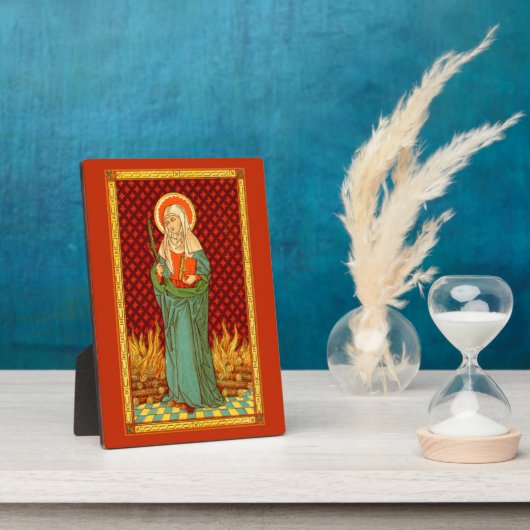 St. Apolonia (VVP 001) 5"x7" フォトプラーク (側面)