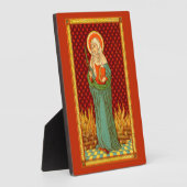 St. Apolonia (VVP 001) 5"x7" フォトプラーク (側面)