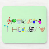 ST at Work マウスパッド (正面)