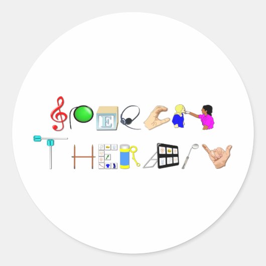 ST at Work ラウンドシール (正面)