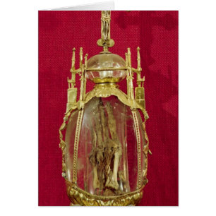 St. Attaliaの手を含んでいるReliquary