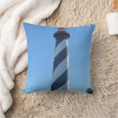 St Augustineライトハウスの写真は クッション (ブランケット)