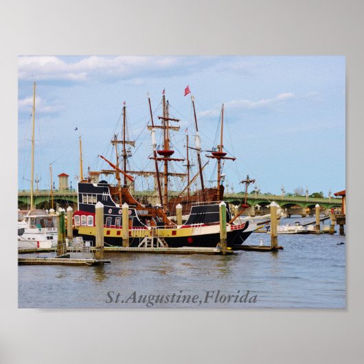 St.Augustine，フロリダポスター ポスター (正面)