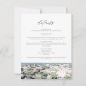 ST AUGUSTINE Flスカイライン先詳細カード 招待状 (正面)