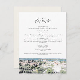 ST AUGUSTINE Flスカイライン先詳細カード 招待状