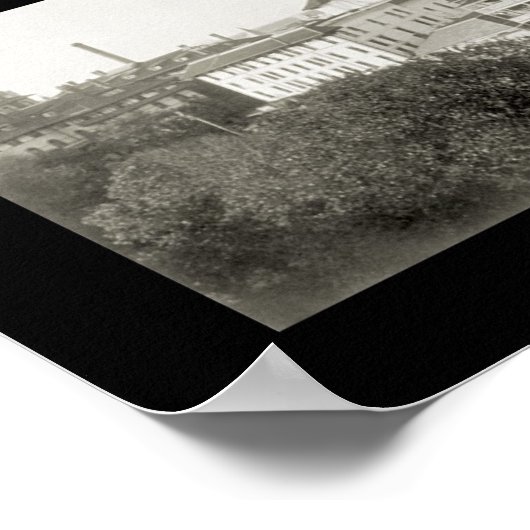 St Augustine FL写真1912 ポスター (角)