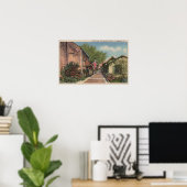 St. Augustine, FL – アヴィレスSt. in Old スペインの ポスター (ホームオフィス)