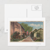 St. Augustine, FL – アヴィレスSt. in Old スペインの ポストカード (正面/裏面)