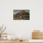 St. Augustine, FL – 聖フランシスの見解 ポスター (キッチン)