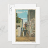 St. Augustine, FL – 財務通りの表示 ポストカード (正面/裏面)