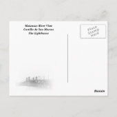 St' Augustine, Floridaはがき ポストカード (裏面)