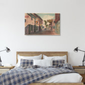 St. Augustine, Florida – セントジョージセントビュー キャンバスプリント (インサイチュ (寝室))