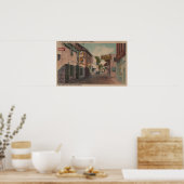 St. Augustine, Florida – セントジョージセントビュー ポスター (キッチン)