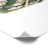 St. Augustine Florida Poster, Watercolor, Custom ポスター (角)