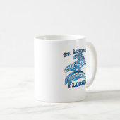 St. Augustine Florida Vacation Tribal Dolphins コーヒーマグカップ (正面右)