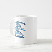 St. Augustine Florida Vacation Tribal Dolphins コーヒーマグカップ (正面左)