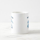 St. Augustine Florida Vacation Tribal Dolphins コーヒーマグカップ (中央)