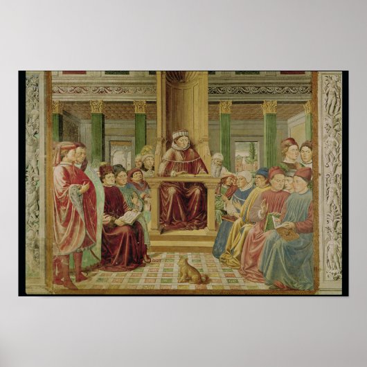 St. Augustine Reading Rhetoric ポスター (正面)