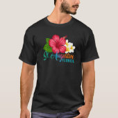St Augustine Vacation Florida Tropical Hibiscus Fl Tシャツ (正面)