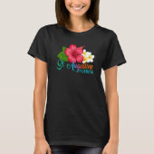 St Augustine Vacation Florida Tropical Hibiscus Fl Tシャツ (正面)