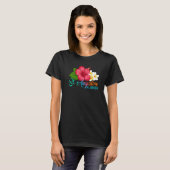 St Augustine Vacation Florida Tropical Hibiscus Fl Tシャツ (正面フル)
