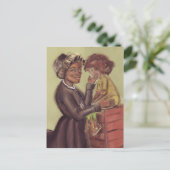 St Bakhidaと子はがき ポストカード (スタンド正面)