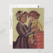 St Bakhidaと子はがき ポストカード (正面/裏面)