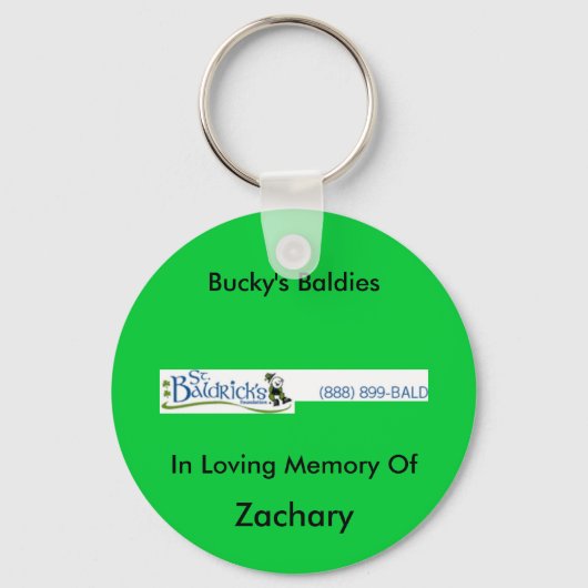 st_baldricks_logo，バッキーのバルディーズ，愛するM... キーホルダー (正面)