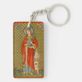 St. Barbaraのダブルイメージ(JP 01) キーホルダー (裏面)