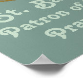 St. Barbara (BK 001) 11"x16.5"ポスター1 ポスター (角)