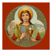 St. Barbara (BK 001) 20"x20"ポスター3 ポスター (正面)