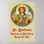 St. Barbara (BK 001) 24"x36"ポスター2 ポスター (正面)