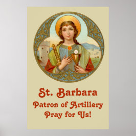 St. Barbara (BK 001) 24"x36"ポスター2 ポスター