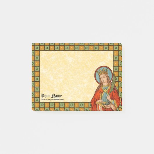 St. Barbara (JP 01) 4"x3" ポストイット (正面)