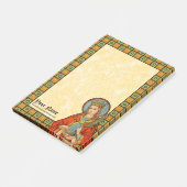 St. Barbara (JP 01) 4"x6" ポストイット (アングル)