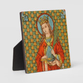 St. Barbara (JP 01) 5.25"x5.25" フォトプラーク (正面)