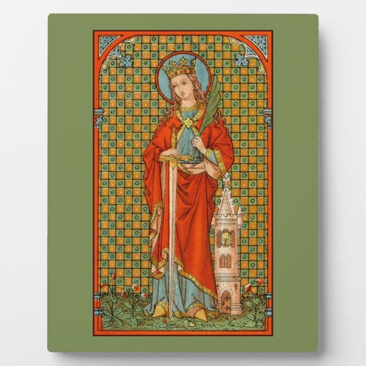 St. Barbara (JP 01) 8"x10" フォトプラーク (正面)