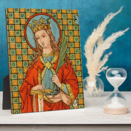 St. Barbara (JP 01) 8"x10" フォトプラーク