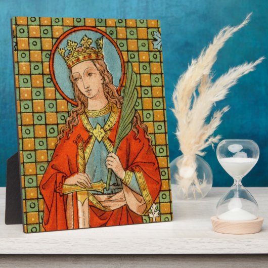 St. Barbara (JP 01) 8"x10" フォトプラーク (側面)