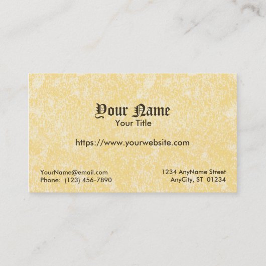 St. Barbara (JP 01) FB Standard 名刺 (裏面)