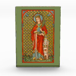 St. Barbara (JP 01) Vertical Paperweight or フォトブロック