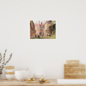 St. Bartholomew Close, Smithfield, London, 1850 (w ポスター (キッチン)