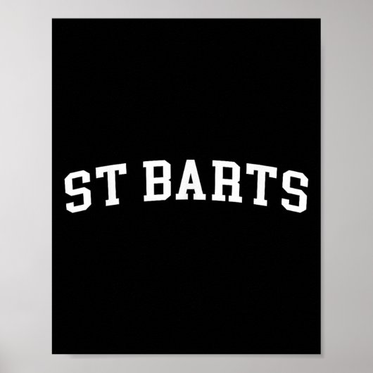 St Barts  ポスター (正面)