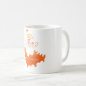 St Barts FWIのマグ コーヒーマグカップ (正面右)