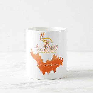 St Barts FWIのマグ コーヒーマグカップ