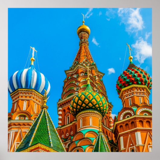 St. Basil's cathedral ポスター (正面)